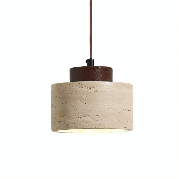 Lampe Pendante Travertin Éclairage Contemporain et Sobre