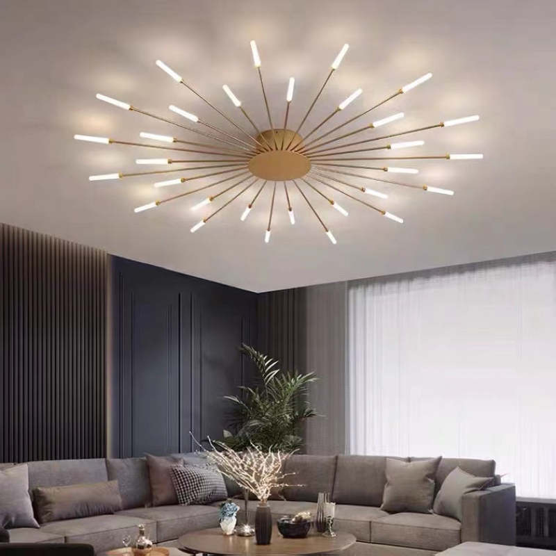 Lampe Ambiance Feux d'Artifice Pour Salon Moderne et Chaleureuse