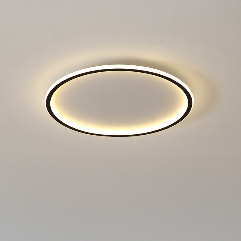 Plafonnier Rond Scandinave Éclairage Led Doux Et Moderne