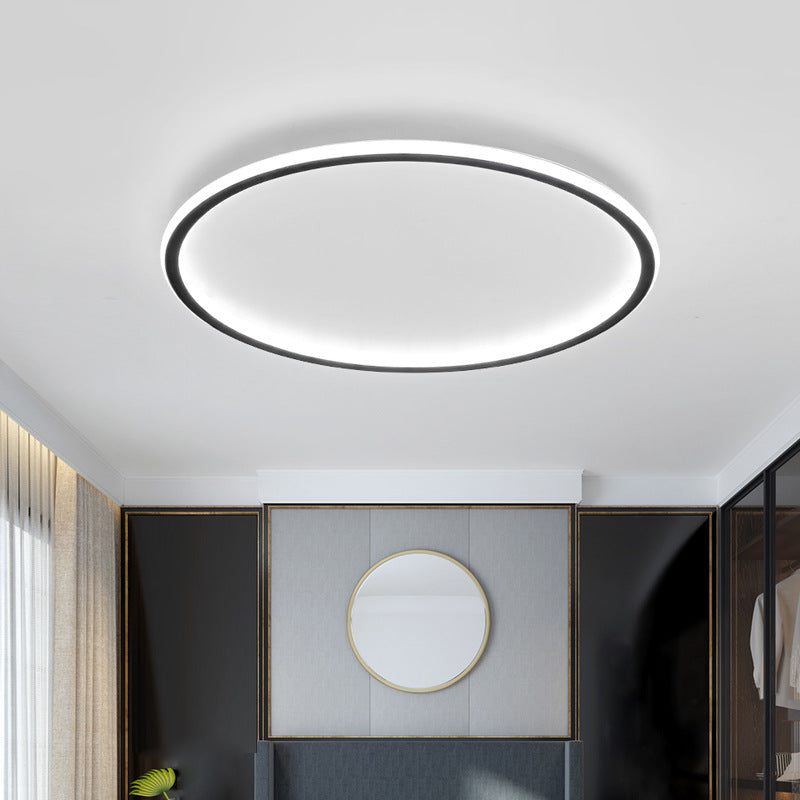 Plafonnier Rond Scandinave Éclairage Led Doux Et Moderne