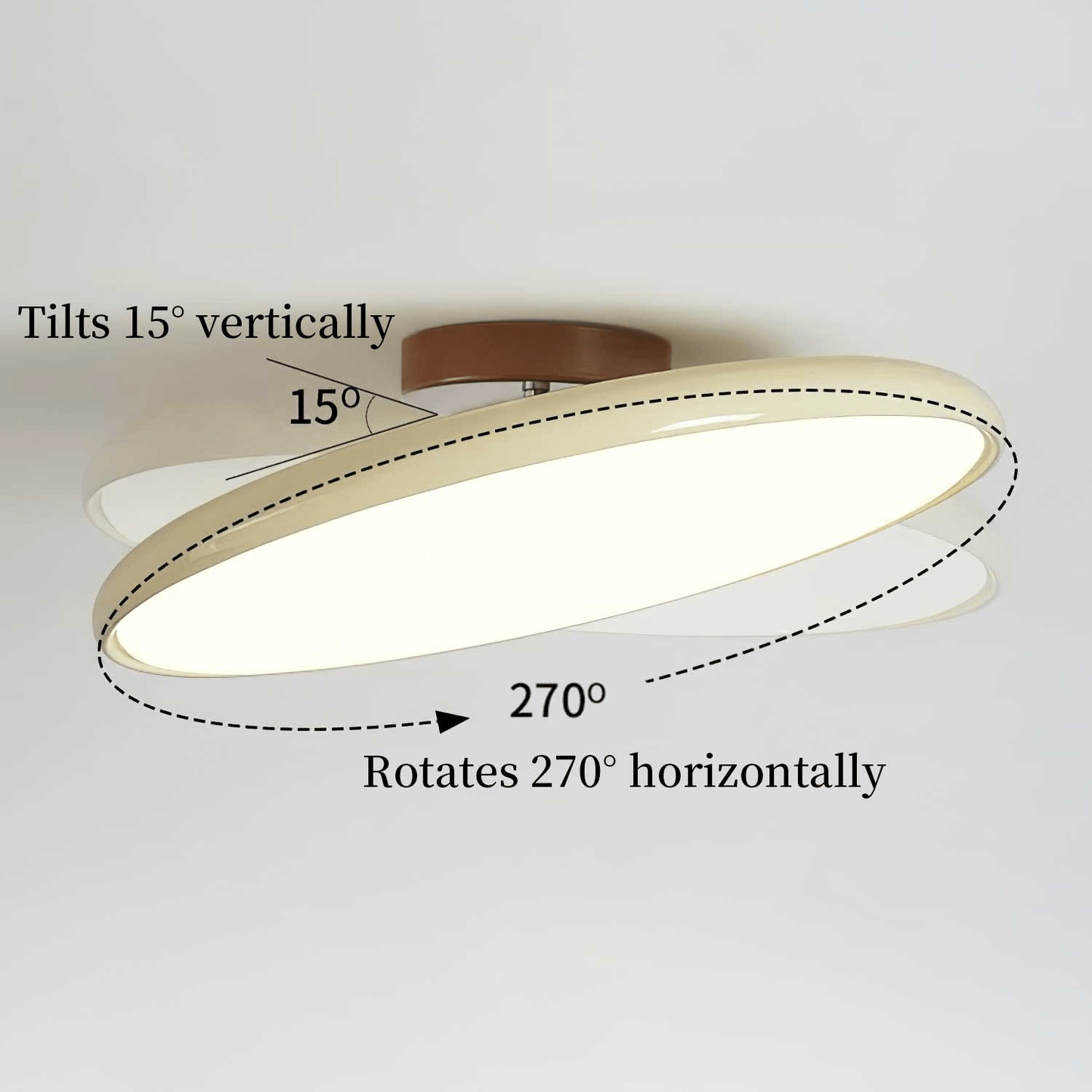 Lustra Plafonnier Drift Rond Ajustable - Neutralighting