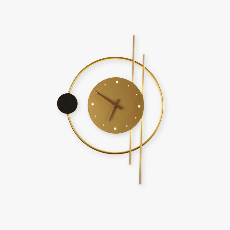 Selyn Applique Murale Led Moderne. Chambre. Noire/Or - Neutralighting