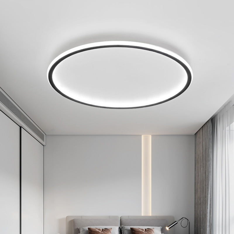 Plafonnier Rond Scandinave Éclairage Led Doux Et Moderne