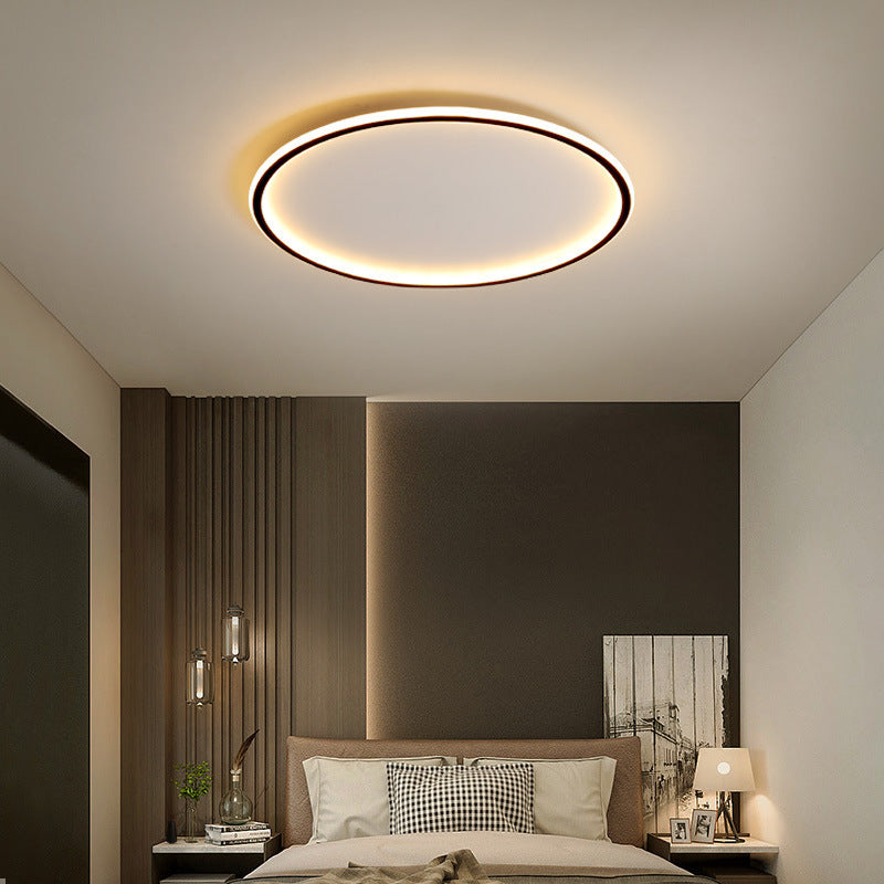 Plafonnier Rond Scandinave Éclairage Led Doux Et Moderne