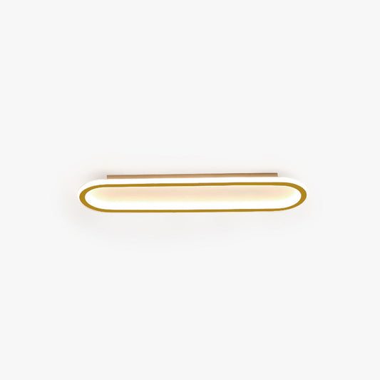 Sana Plafonnier Ovale Minimaliste Noir/Or/Doré Rosé - Neutralighting