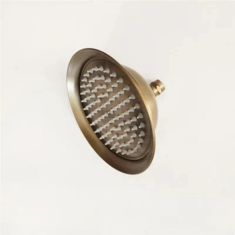 Pommeau de douche pluie haute pression de luxe de 8 pouces en acier inoxydable