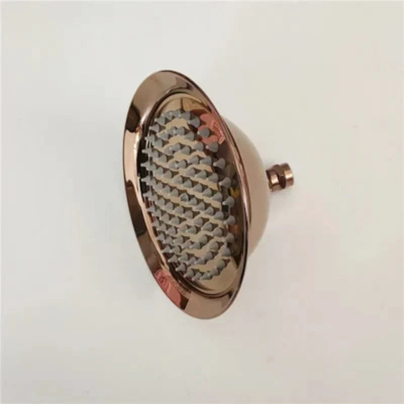 Pommeau de douche pluie haute pression de luxe de 8 pouces en acier inoxydable