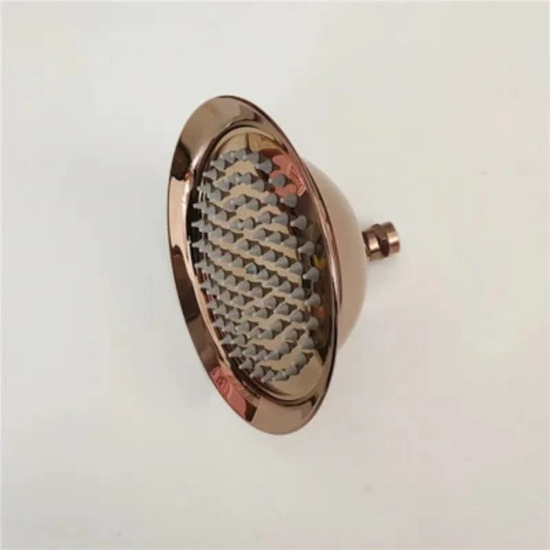 Pommeau de douche pluie haute pression de luxe de 8 pouces en acier inoxydable