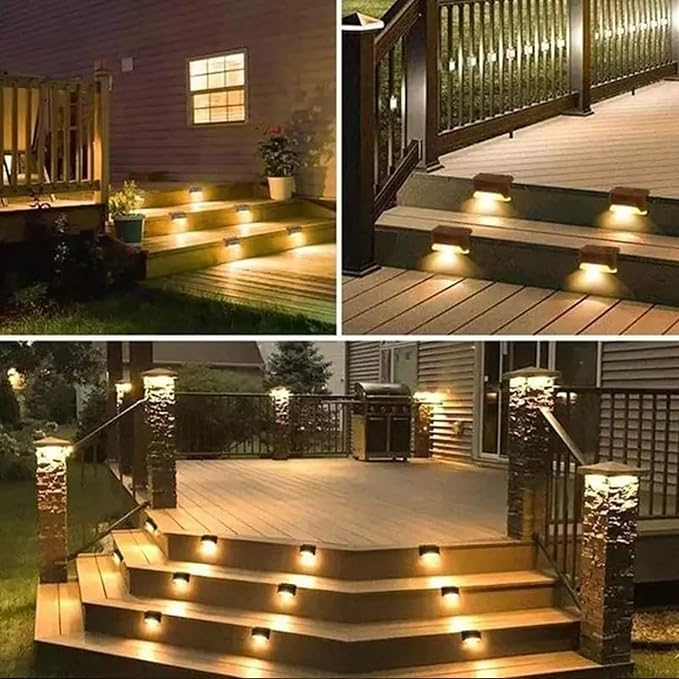 Appliques Solaires Led Sans Fil Pour Jardin Éclairage Ambiance