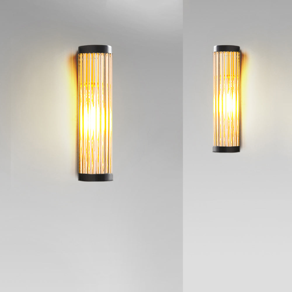 Yoru Applique Murale Semi Cylindrique. Métal/Verre. Extrérieur - Neutralighting