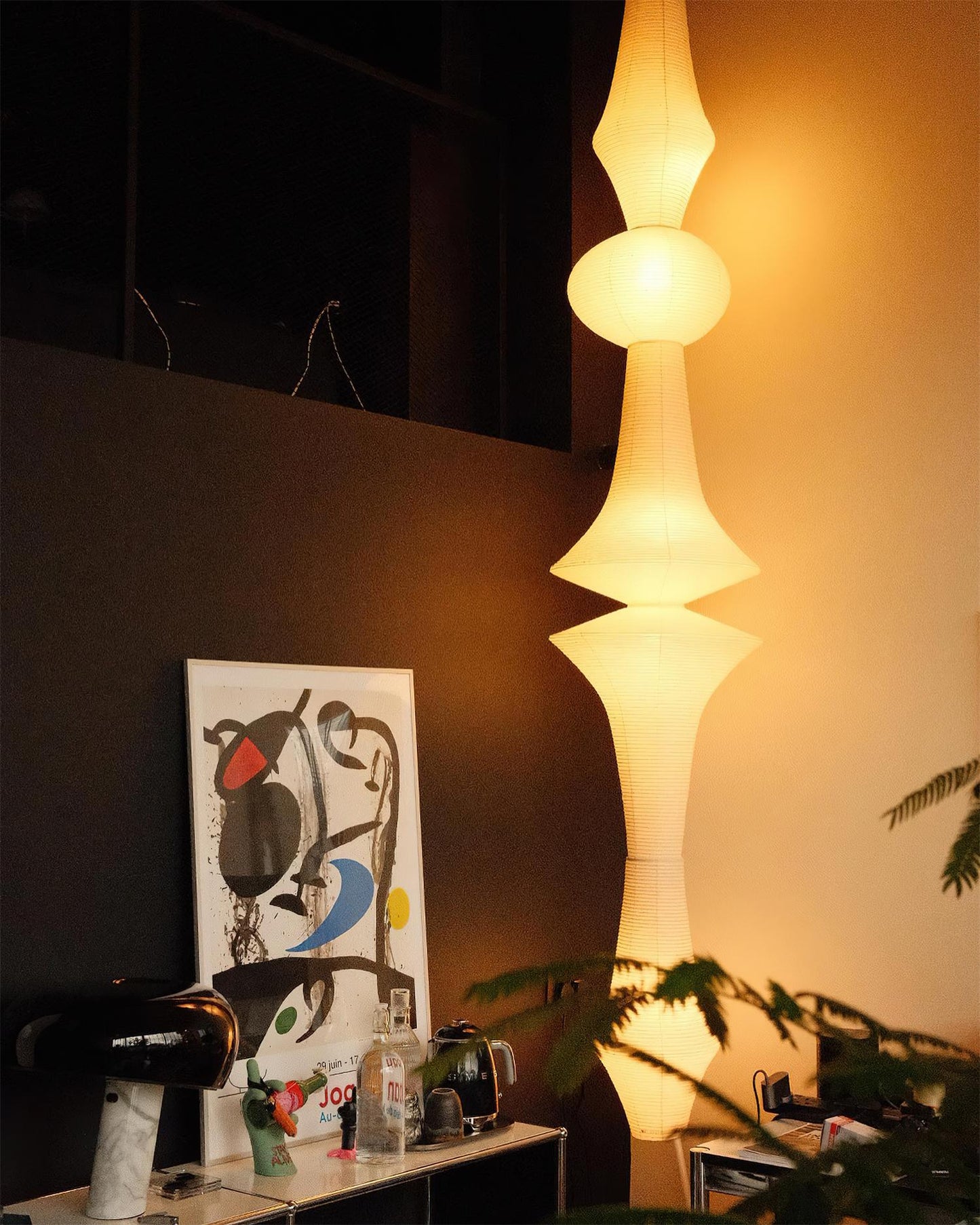 Zyora Lampe Suspendue Sculpturale en Papier - Neutralighting