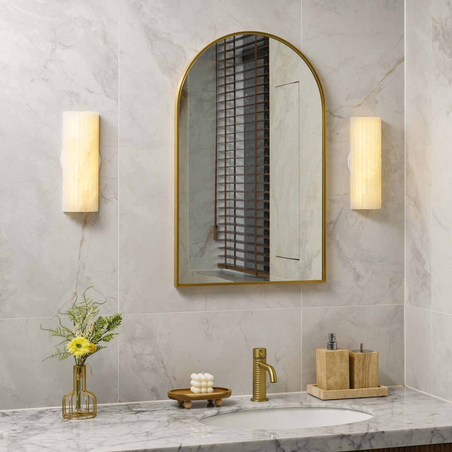 Orcarion Applique Murale en Albâtre - Neutralighting