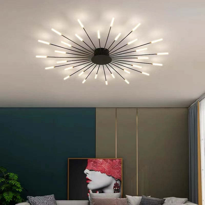 Lampe Ambiance Feux d'Artifice Pour Salon Moderne et Chaleureuse