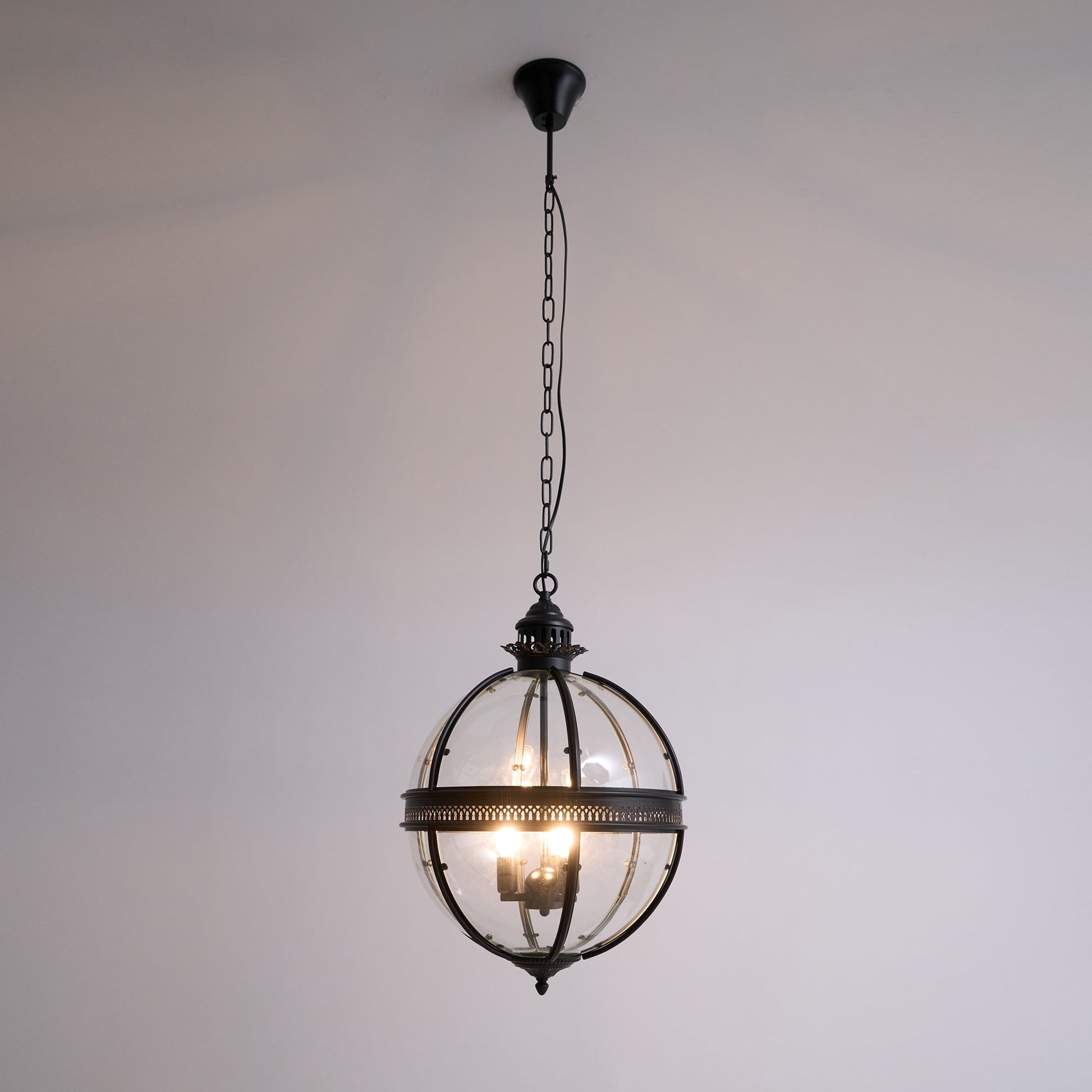 Edward Suspension Rétro en Verre - Neutralighting