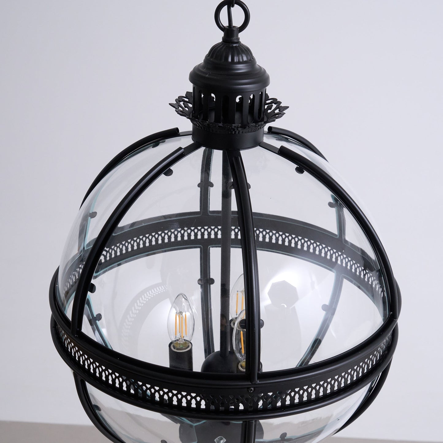 Edward Suspension Rétro en Verre - Neutralighting