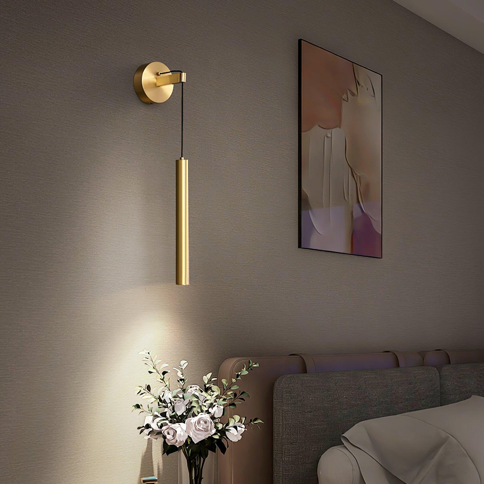 Cecilia Applique Murale Intérieure en Laiton à Lignes - Neutralighting