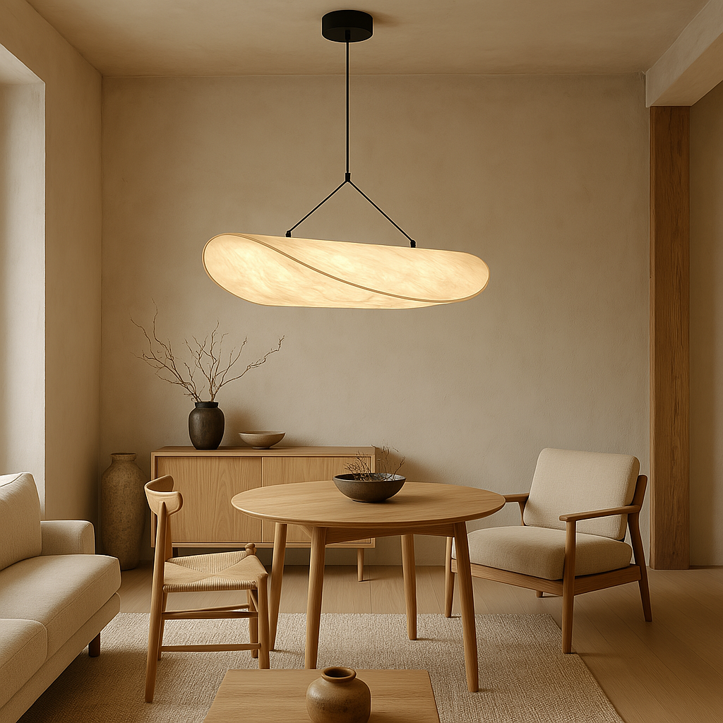 Suspension Style Japandi Élégante Pour Ambiance Douce