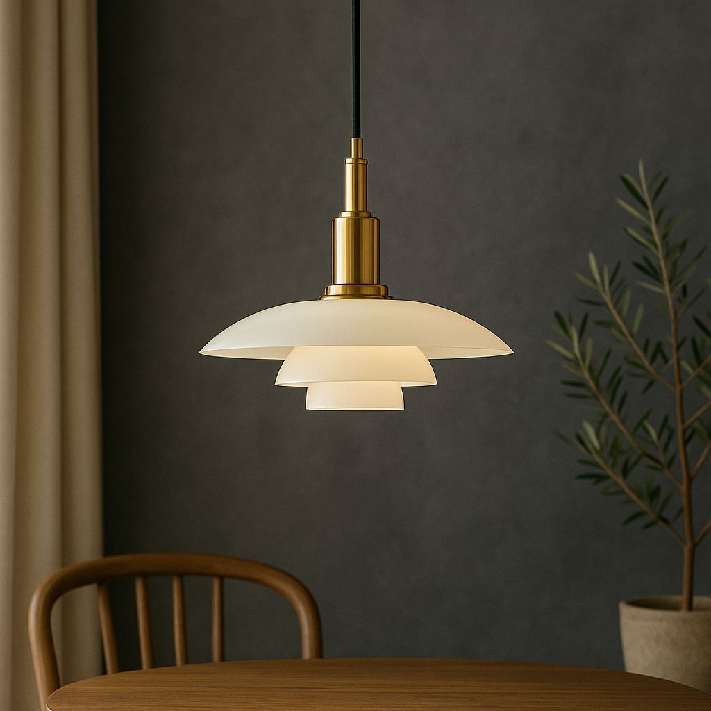 Suspension Design Scandinave Pour Salle À Manger Lumière Chaude