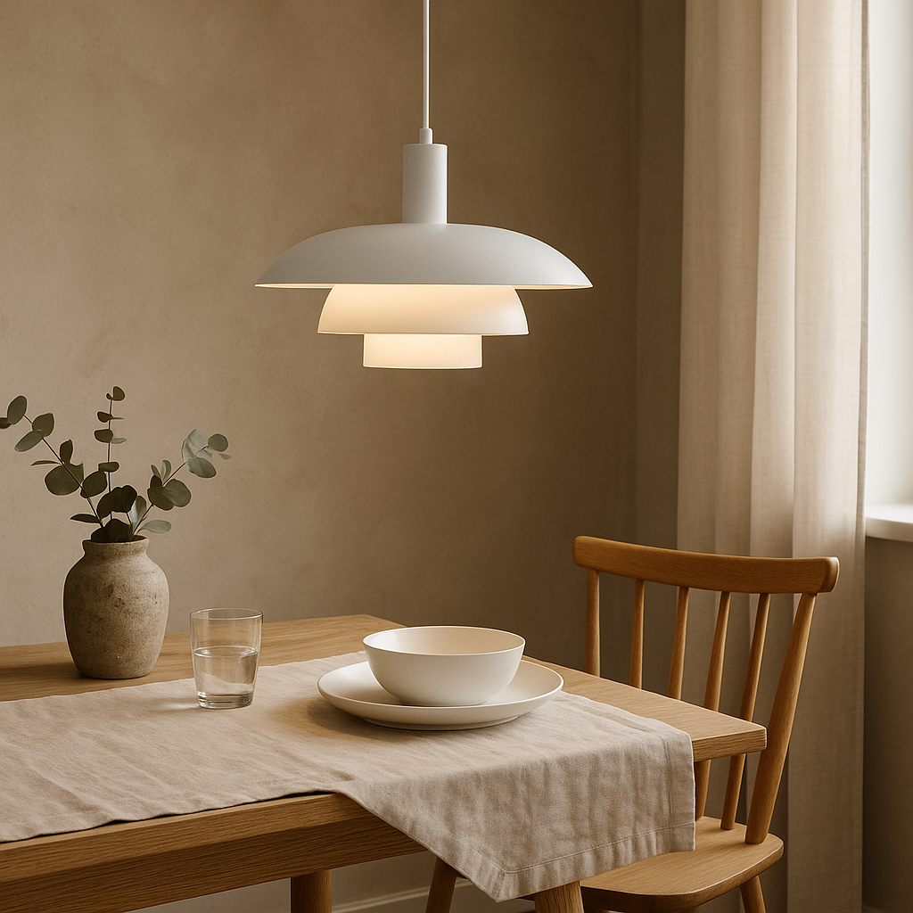 Lampe Suspendue Scandinave Minimaliste Lumière Chaleureuse Et Durable
