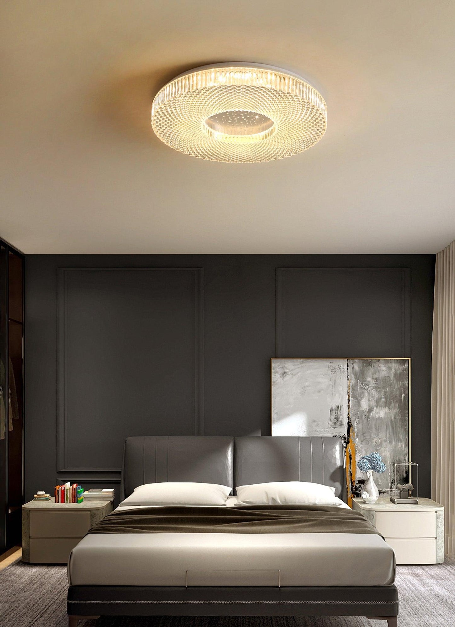 Lustra Plafonnier Acrylique de Luxe - Neutralighting