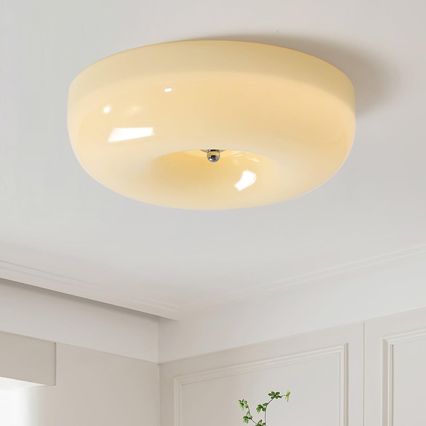 Afralia Plafonnier Moderne en Verre Tourbillonnant - Neutralighting