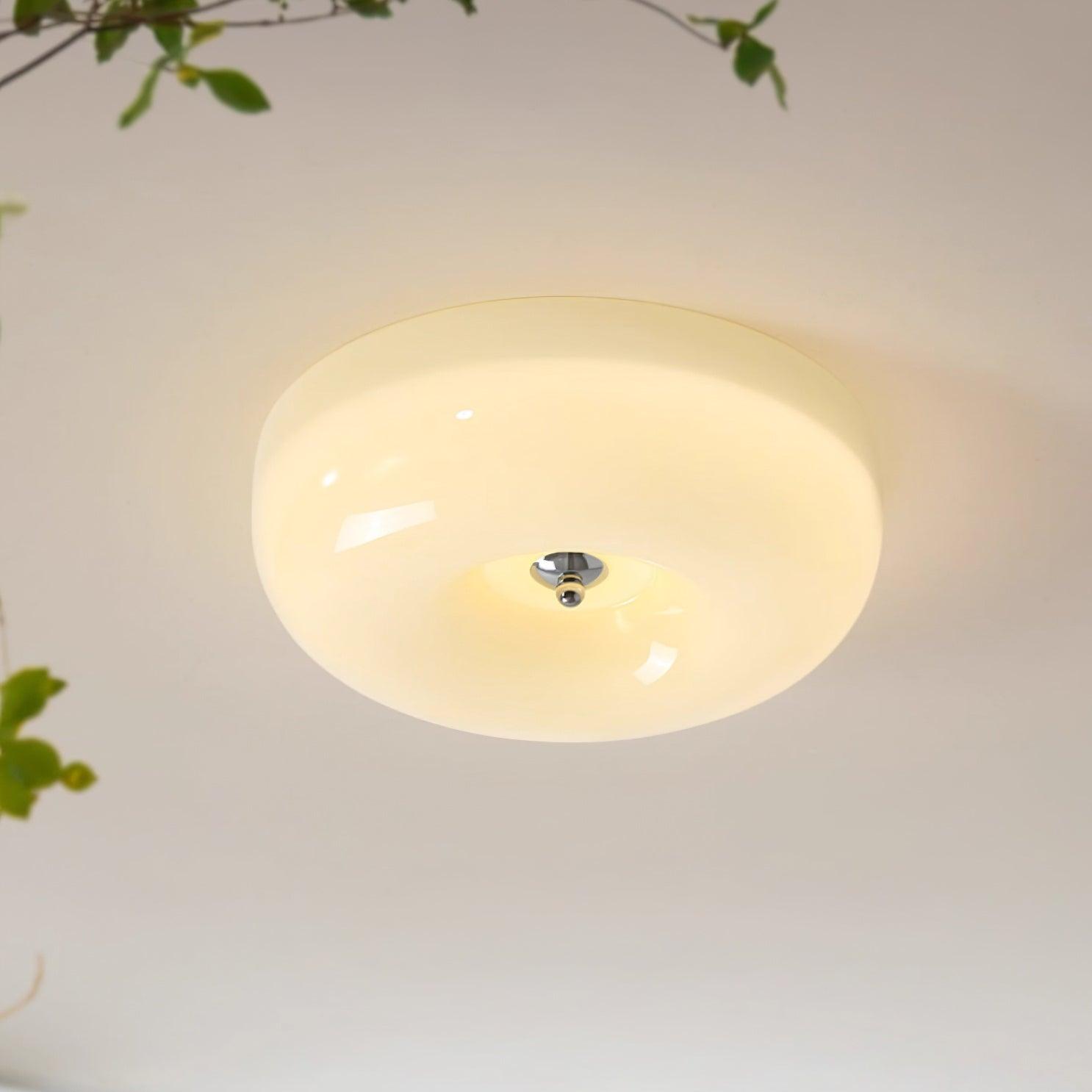 Afralia Plafonnier Moderne en Verre Tourbillonnant - Neutralighting
