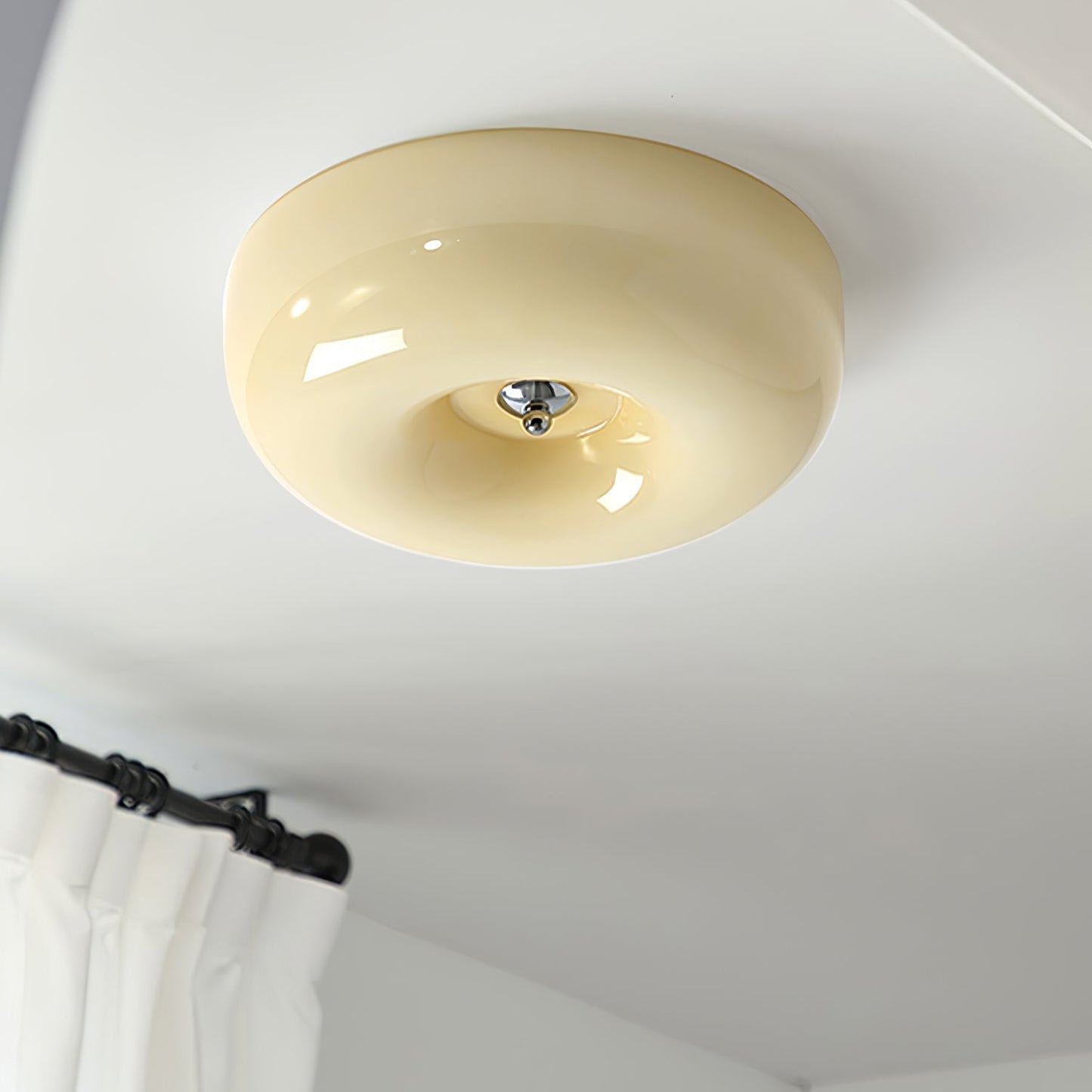 Afralia Plafonnier Moderne en Verre Tourbillonnant - Neutralighting