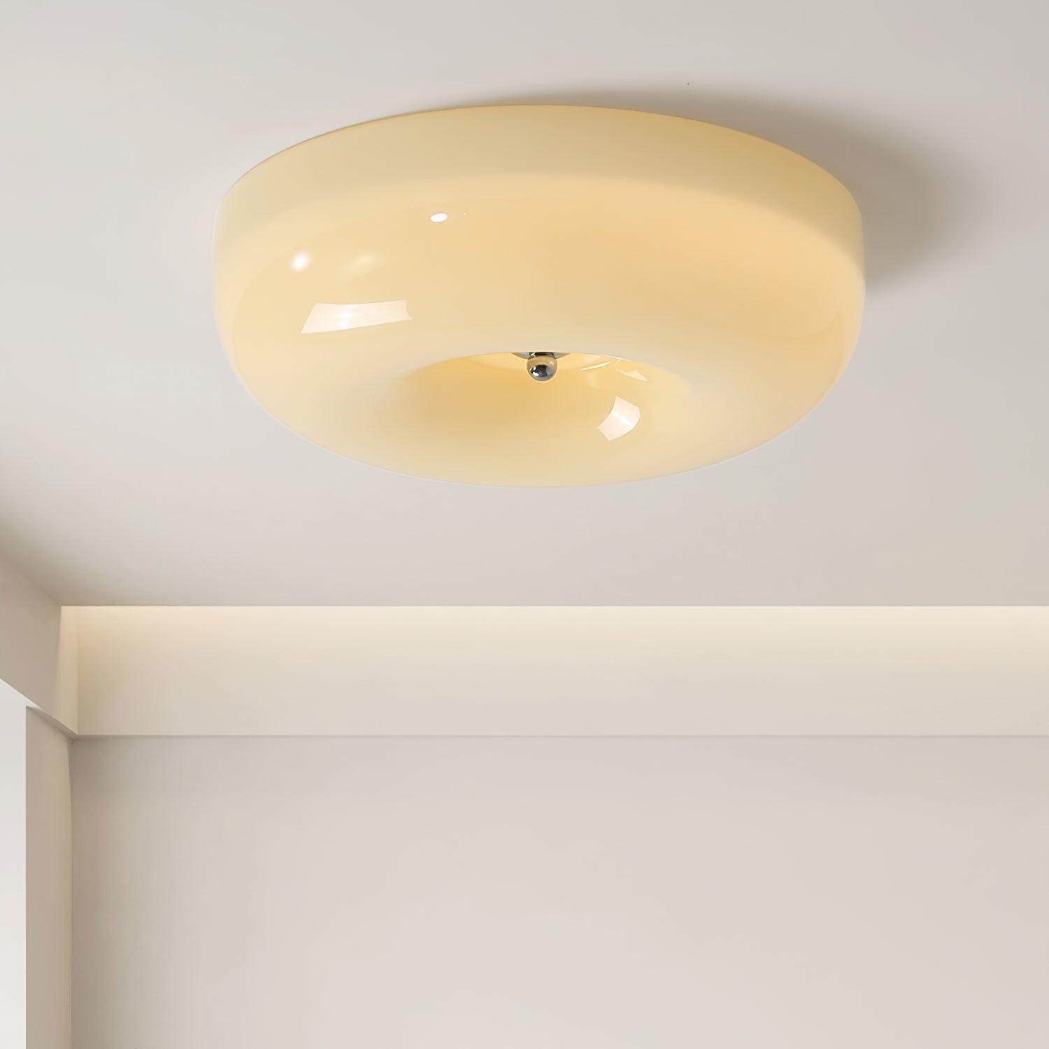Afralia Plafonnier Moderne en Verre Tourbillonnant - Neutralighting