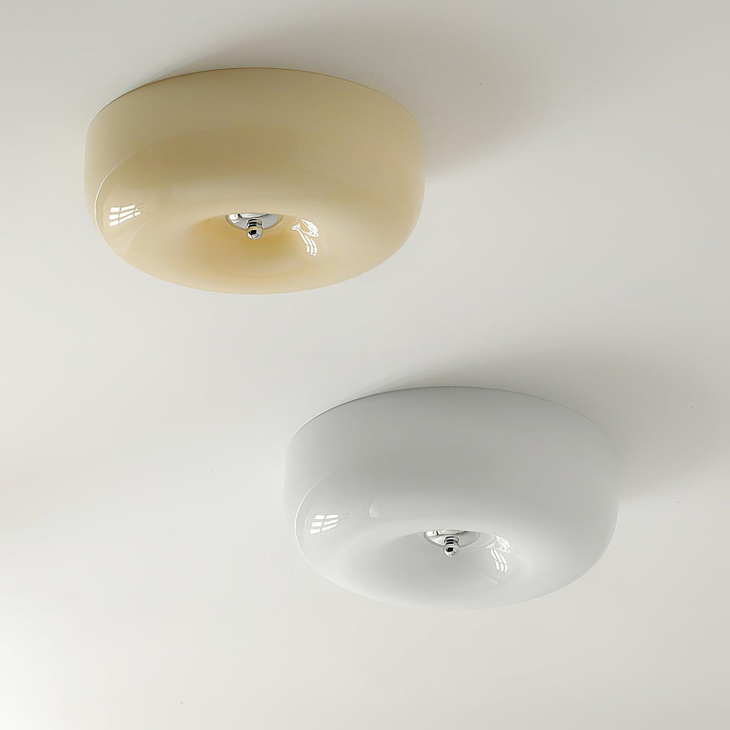 Afralia Plafonnier Moderne en Verre Tourbillonnant - Neutralighting