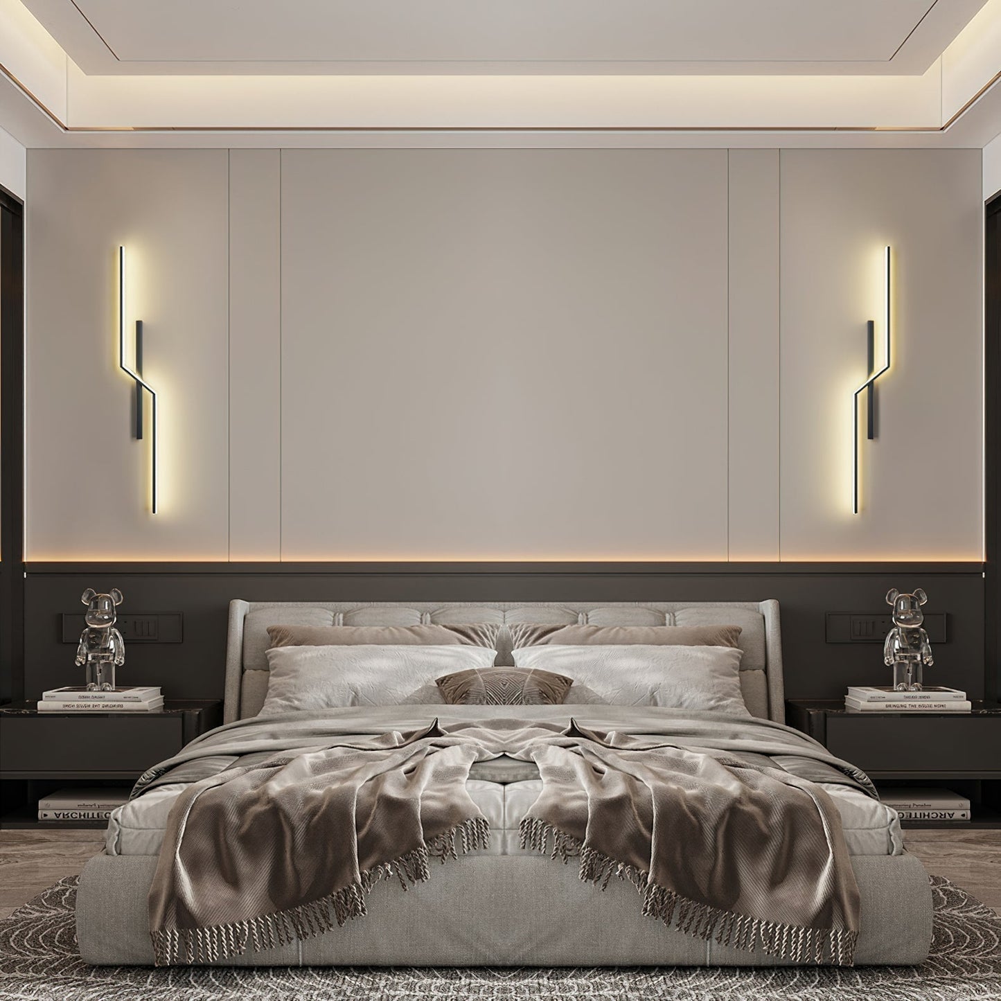 Iraeir Applique Murale Rechargeable Minimaliste - Neutralighting