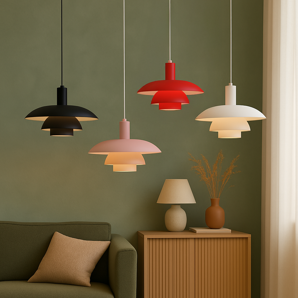 Lampe Suspendue Scandinave Minimaliste Lumière Chaleureuse Et Durable