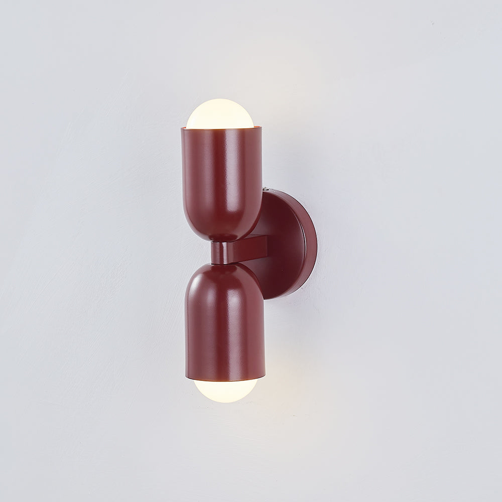 Kira Applique Murale Cylindre Scandinave Métal Coloré Salon - Neutralighting