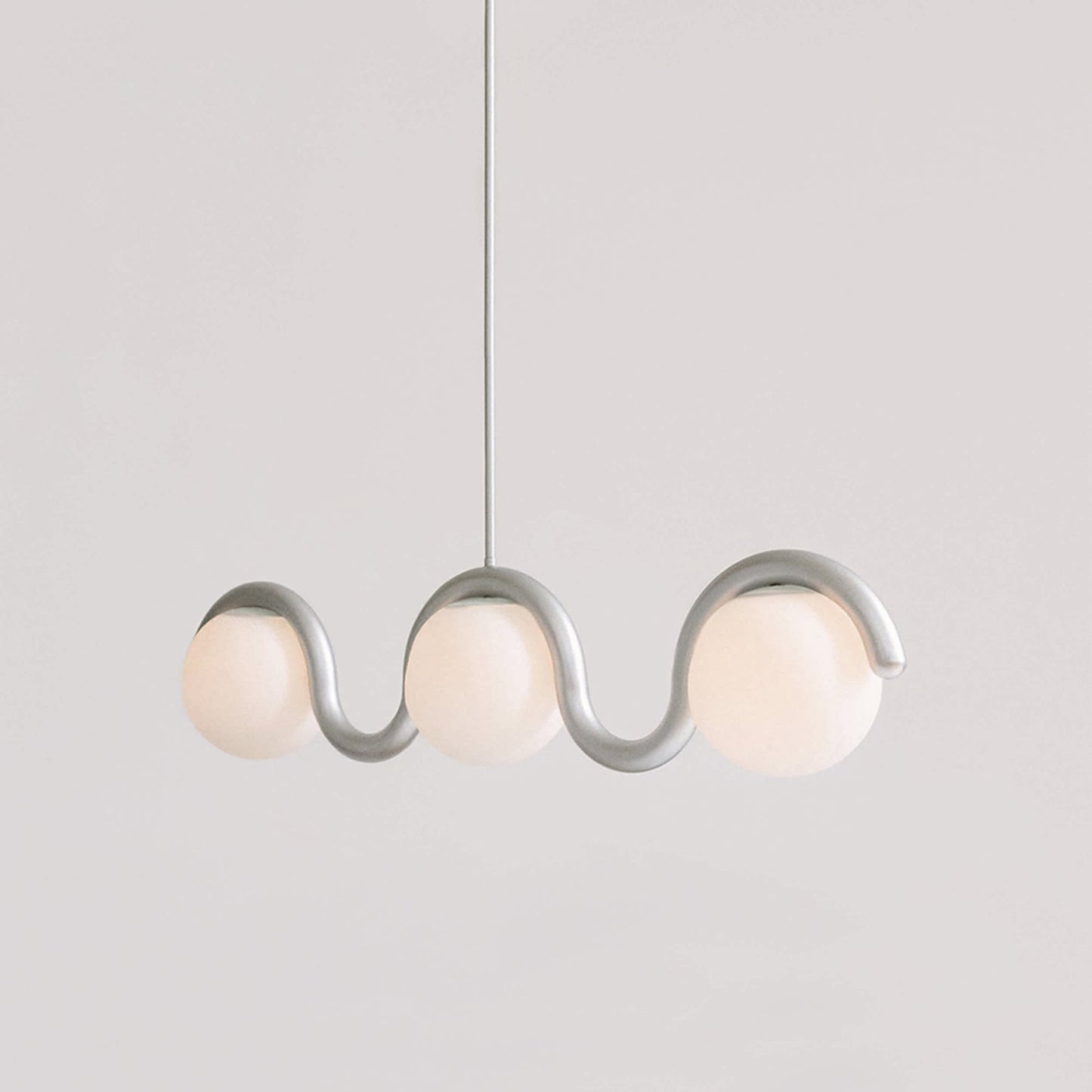 Uveta Lustre Linéaire Rouge & Argenté - Neutralighting