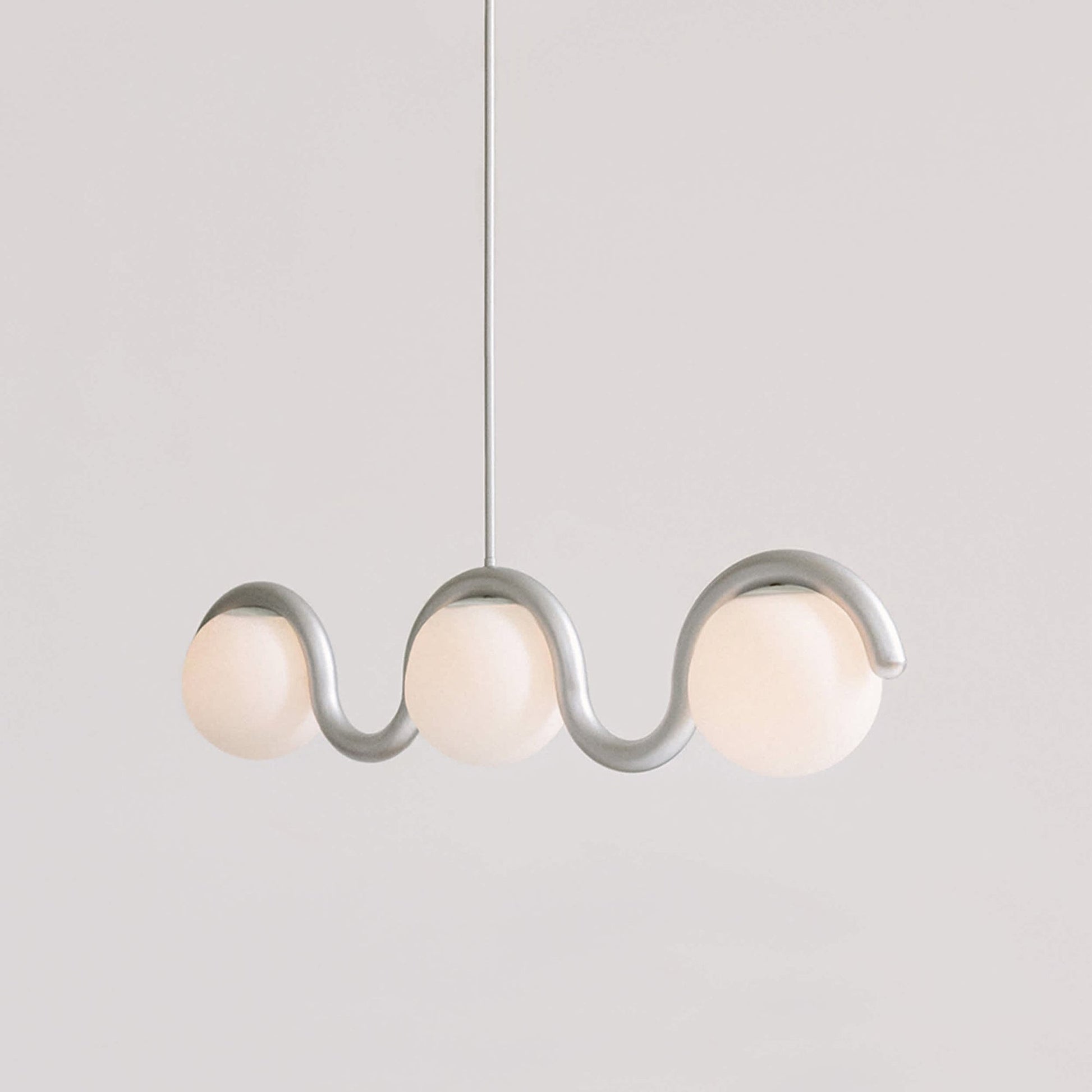 Uveta Lustre Linéaire Rouge & Argenté - Neutralighting
