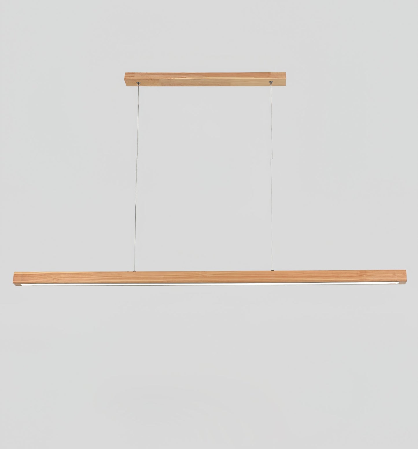 Elowen Suspension linéaire minimaliste en bois - Neutralighting