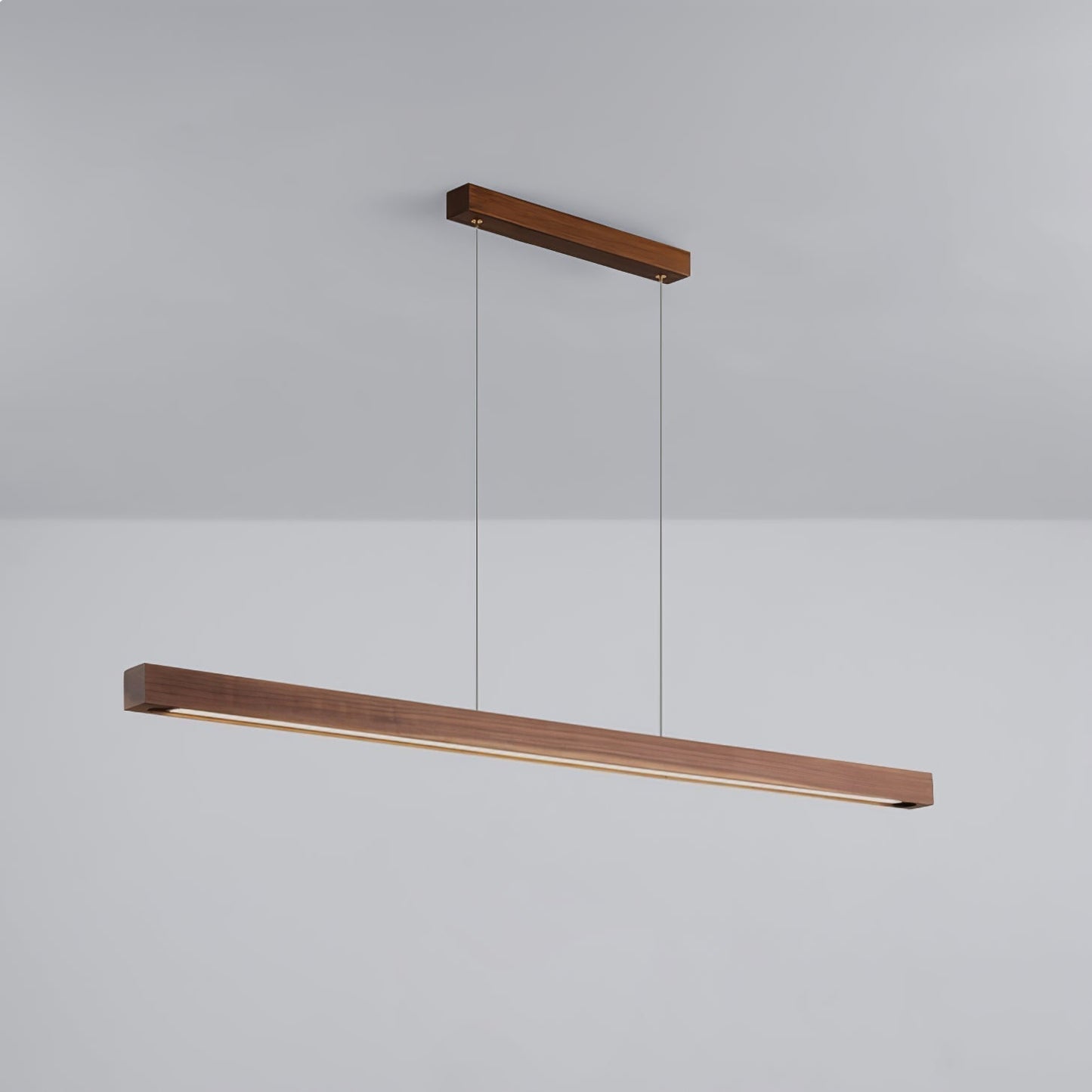 Elowen Suspension linéaire minimaliste en bois - Neutralighting