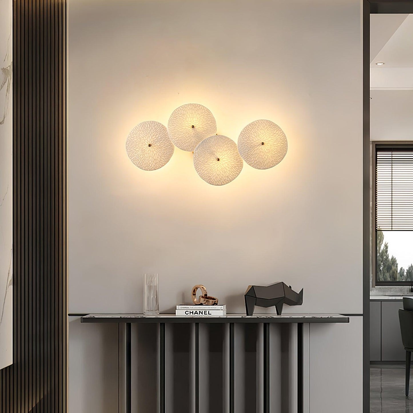 Kaivo Applique Murale Pétale de Lotus - Neutralighting