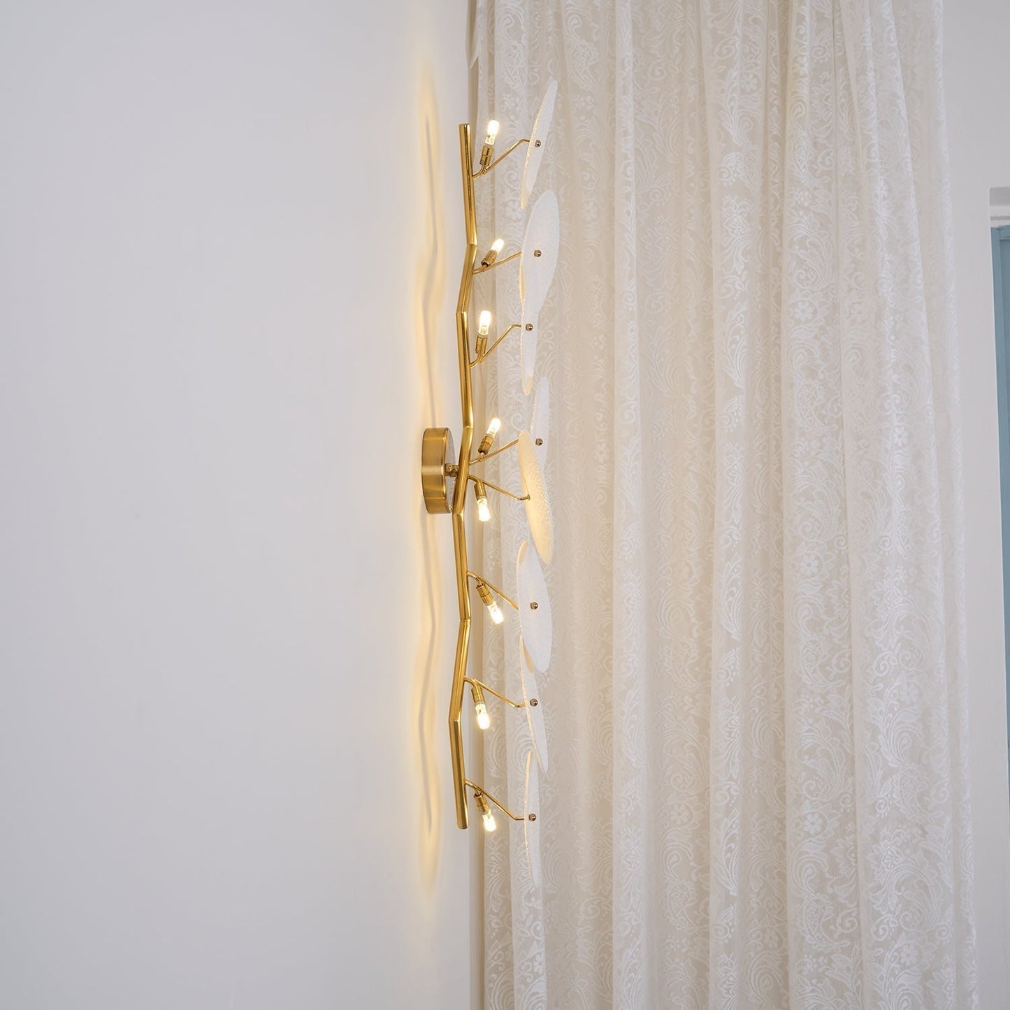 Kaivo Applique Murale Pétale de Lotus - Neutralighting