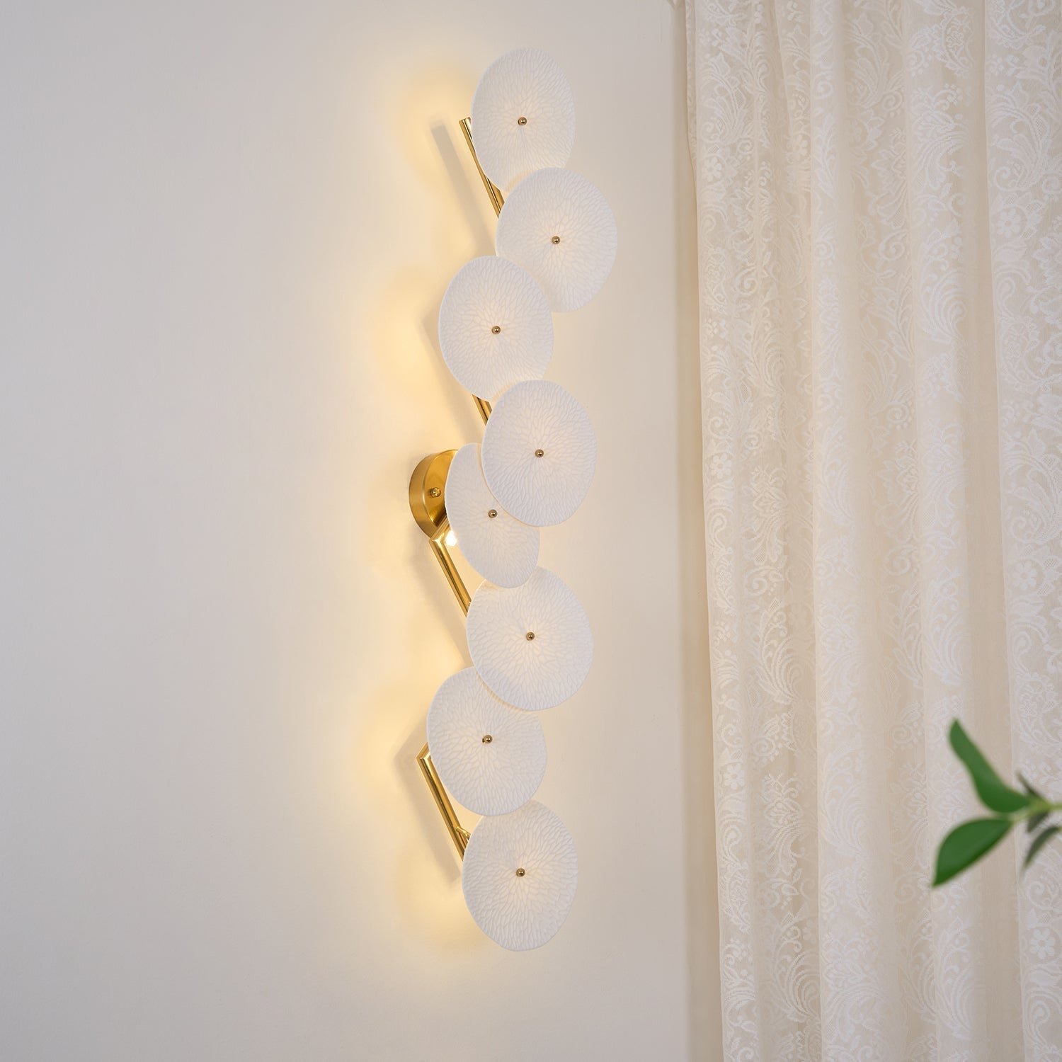 Kaivo Applique Murale Pétale de Lotus - Neutralighting