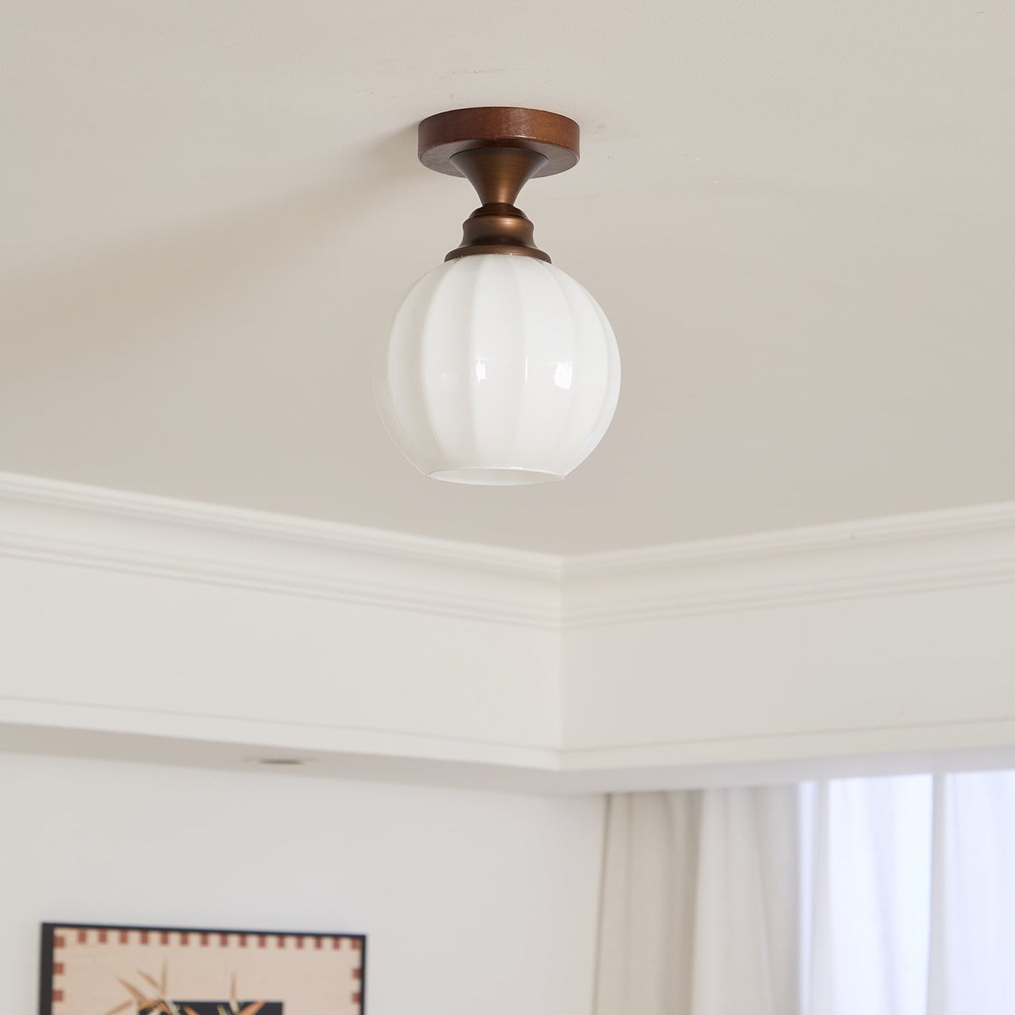 Alveneth Plafonnier en Verre Art Nordique Premium - Neutralighting