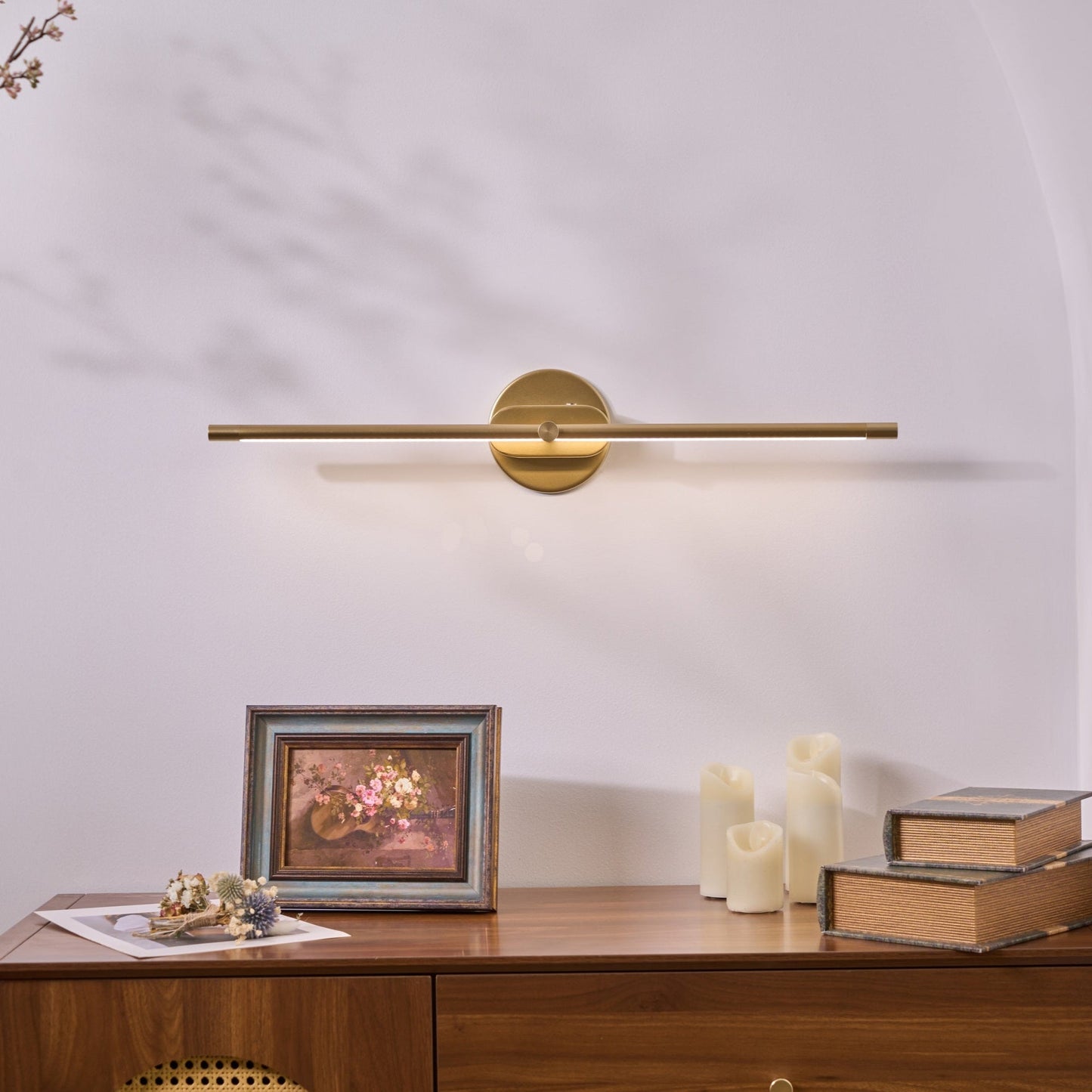 Lustra Applique Murale Linéaire Minimaliste Rechargeable - Neutralighting