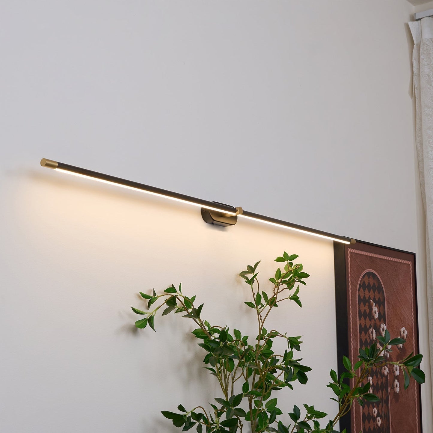 Lustra Applique Murale Linéaire Minimaliste Rechargeable - Neutralighting