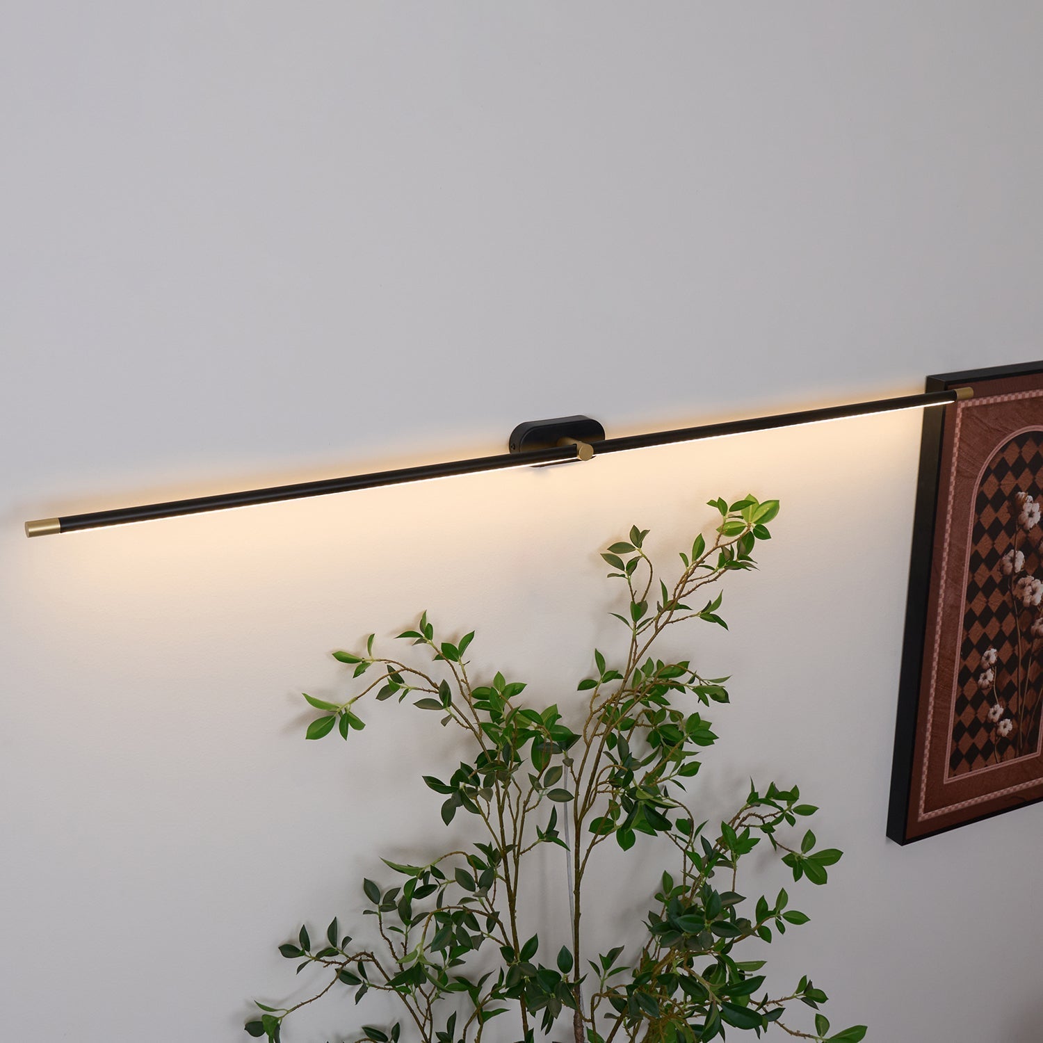 Lustra Applique Murale Linéaire Minimaliste Rechargeable - Neutralighting