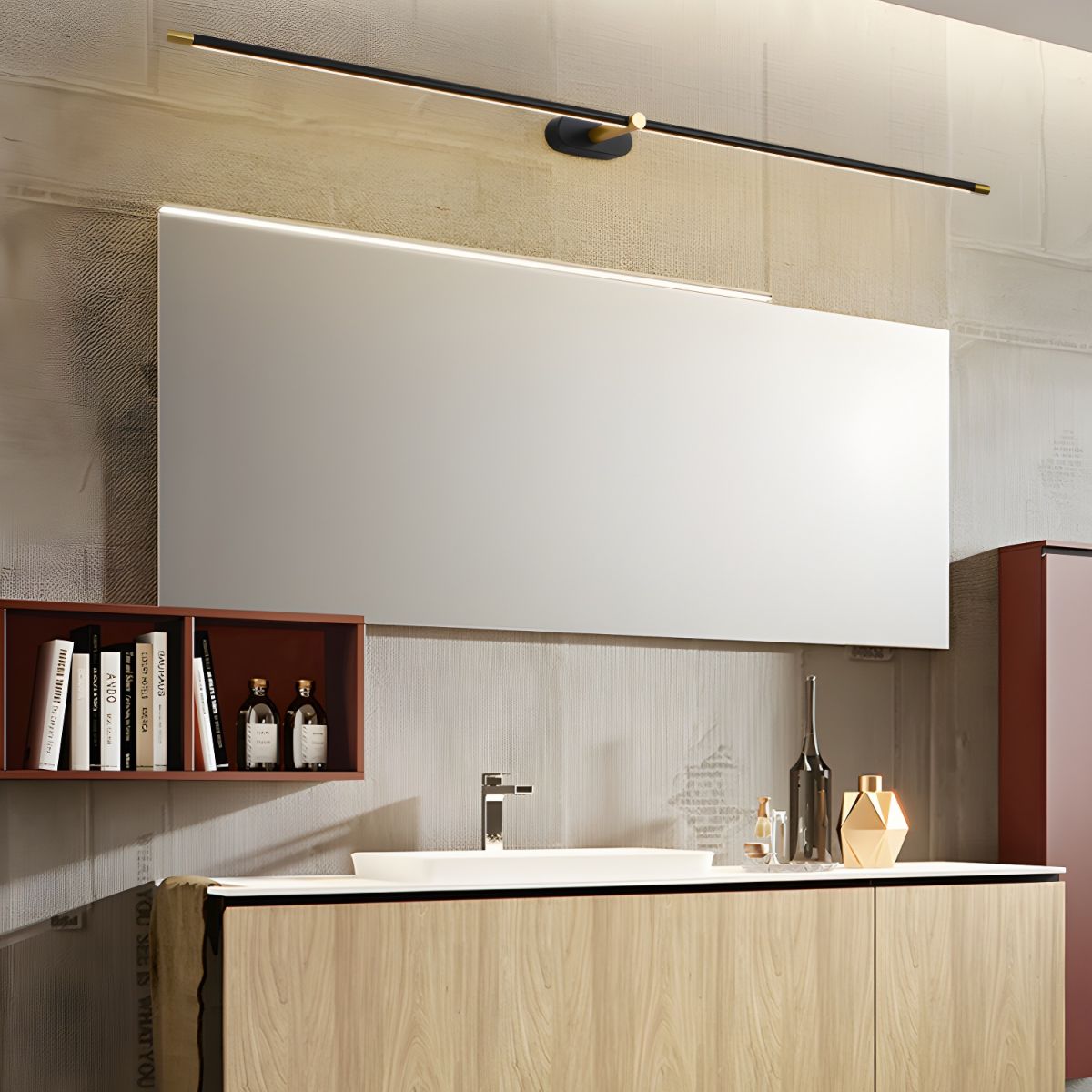 Flano Applique Murale Rechargeable Linéaire Minimaliste - Neutralighting