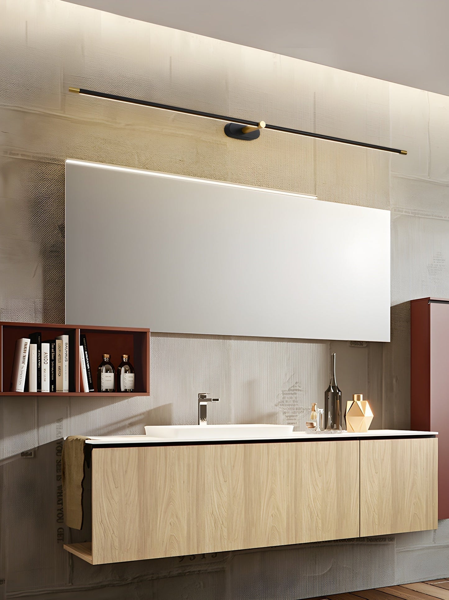 Flano Applique Murale Rechargeable Linéaire Minimaliste - Neutralighting