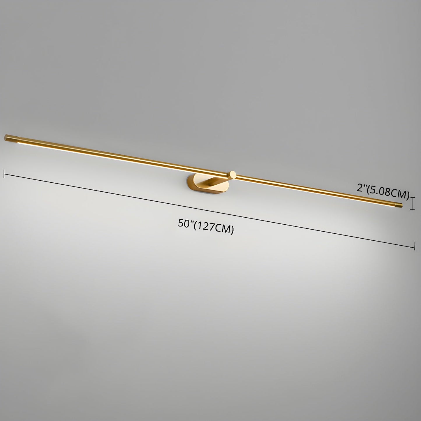 Lustra Applique Murale Linéaire Minimaliste Rechargeable - Neutralighting