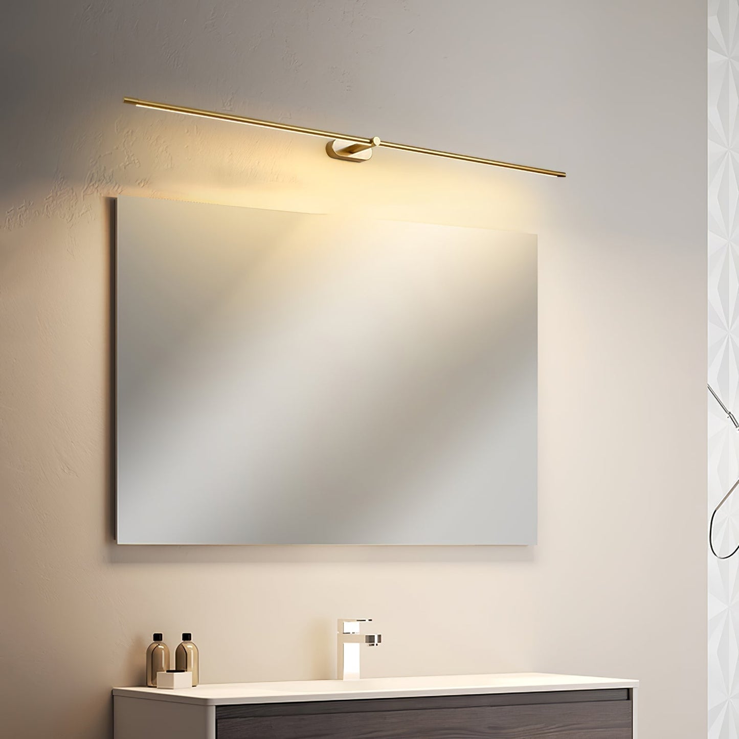 Lustra Applique Murale Linéaire Minimaliste Rechargeable - Neutralighting