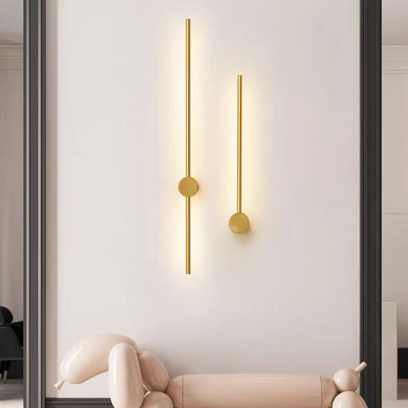 Applique Murale Linéaire Pour Une Ambiance Chaleureuse et Moderne