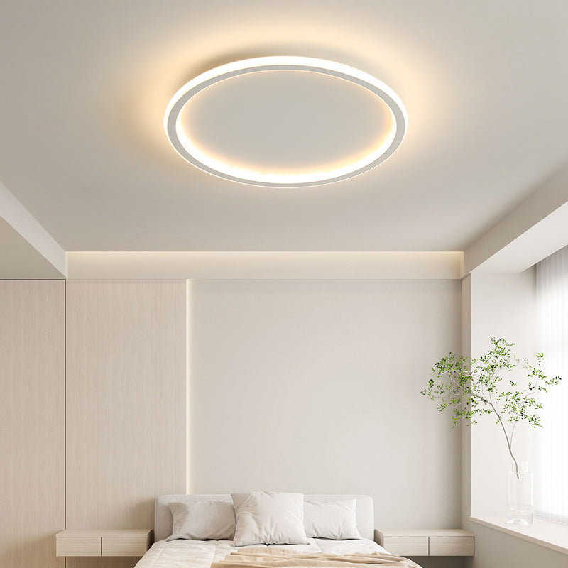 Plafonnier Rond Scandinave Éclairage Led Doux Et Moderne