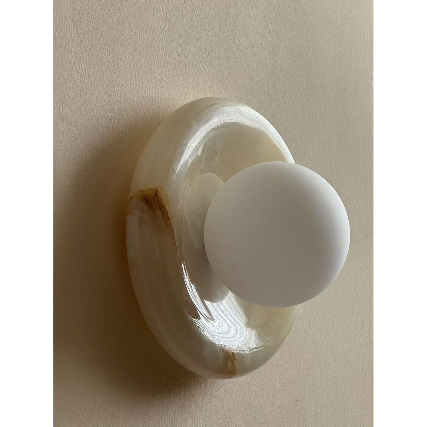 Hako Applique Murale Intérieure en Marbre - Neutralighting